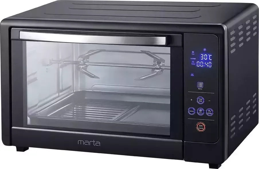 Мини-печь MARTA MT-4269 черный жемчуг