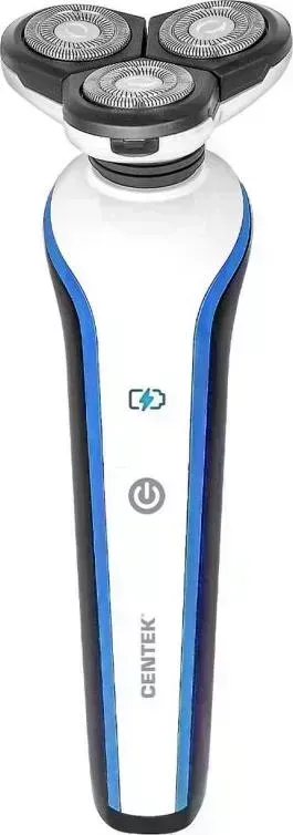 Бритва CENTEK CT-2158 белый/синий