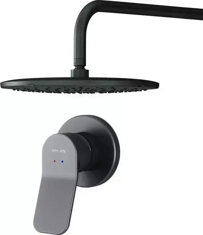 Смеситель для ванны Am.Pm X-Joy FB85A2R002 черный
