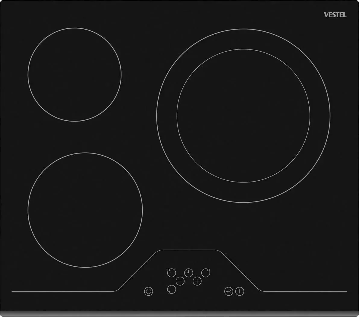 Панель варочная электрическая VESTEL VH64E261B