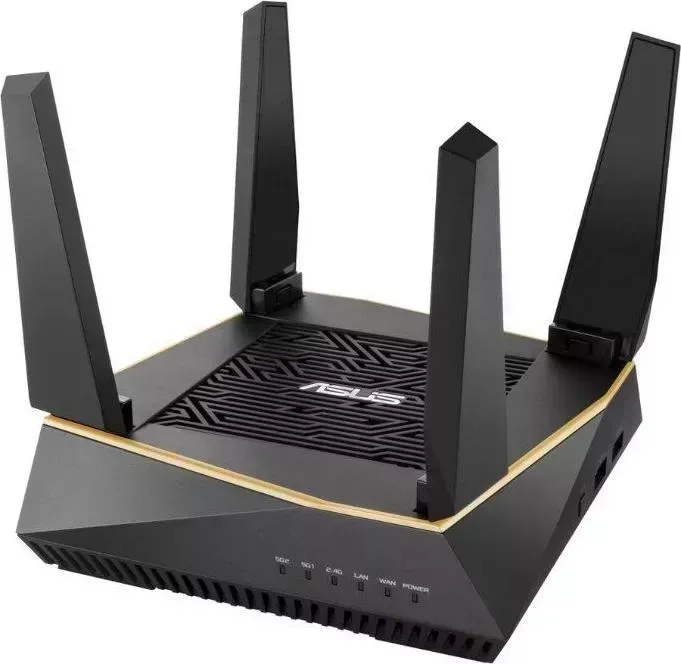 Маршрутизатор ASUS Роутер RT-AX92U черный