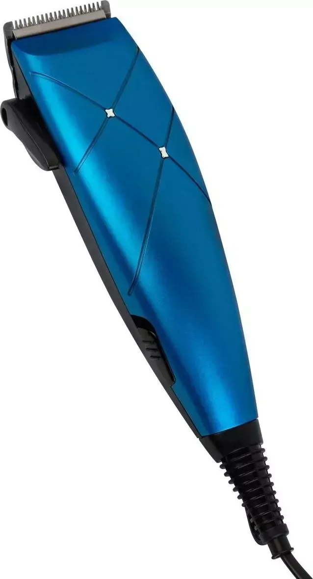 Машинка для стрижки  Ergolux ELX-HC05-C45 черный с синим