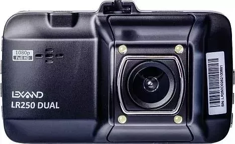 Видеорегистратор LEXAND LR250 Dual черный