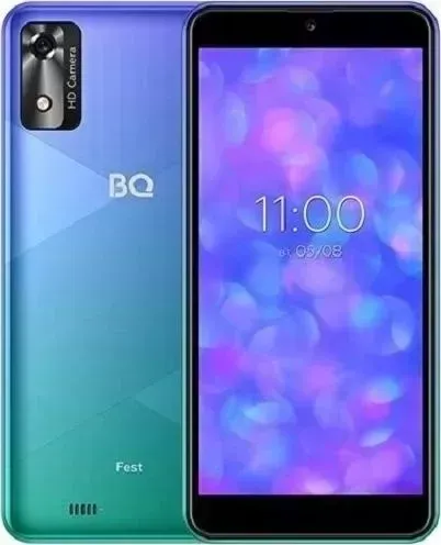 Смартфон BQ 5565L Fest синий/зеленый