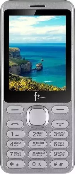 Мобильный телефон  Смартфон F+ S286 Silver