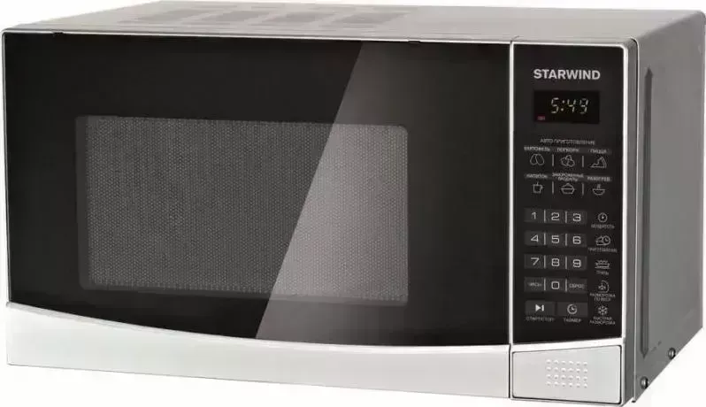 Микроволновая печь STARWIND SMW 3120 серебристый/черный
