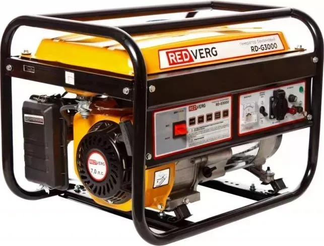 Генератор REDVERG Электрогенератор RD-G3000E