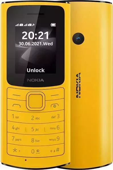 Мобильный телефон NOKIA Смартфон 110 DS 4G Yellow (TA-1386)