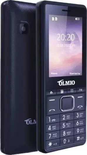 Мобильный телефон  Смартфон Olmio A25 (синий-черный)