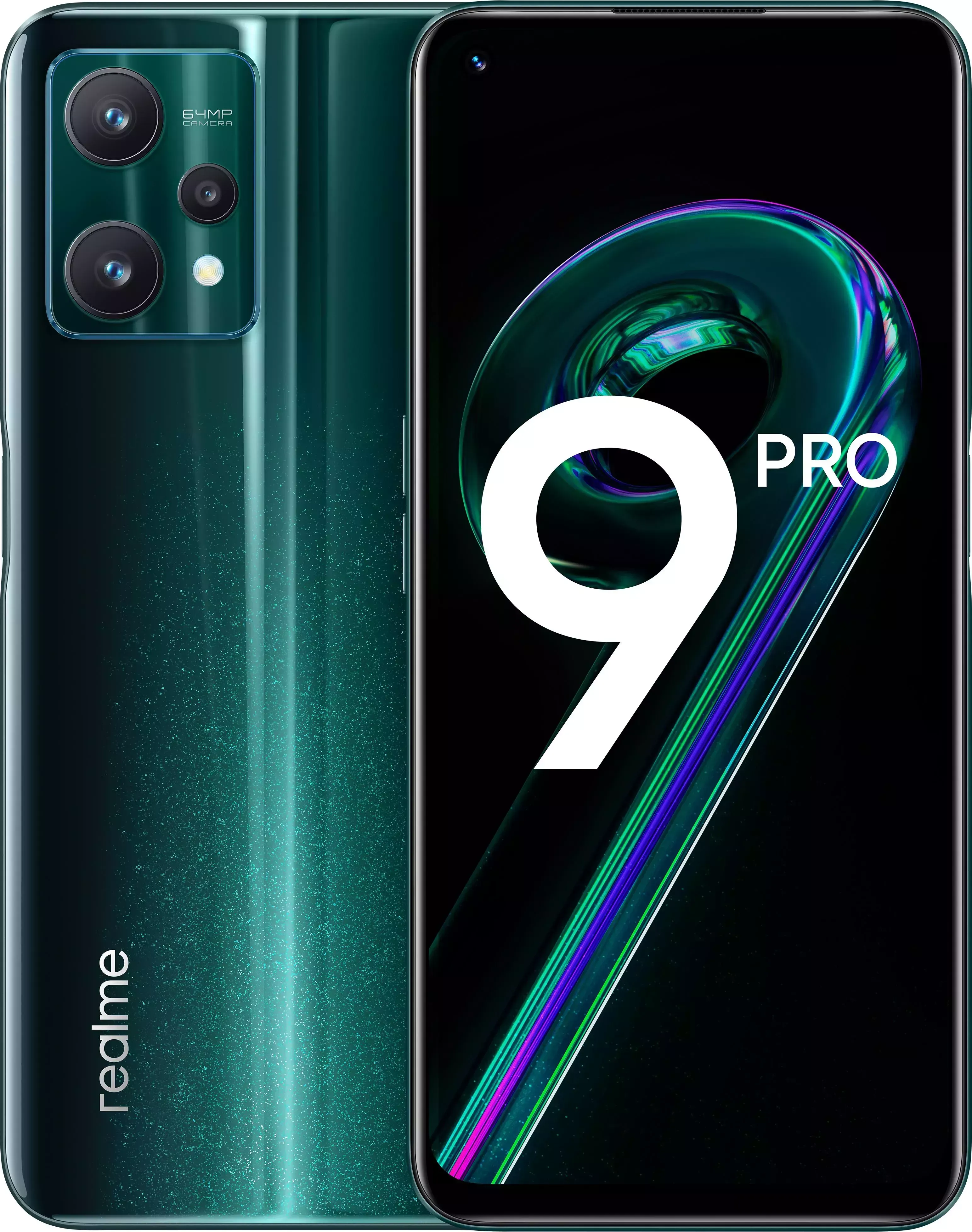 Смартфон  Realme 9 Pro 5G 8/128Gb зеленый (RMX3472)