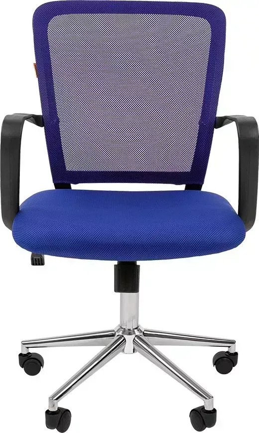 Кресло офисное CHAIRMAN 698 TW-05 синий хром new
