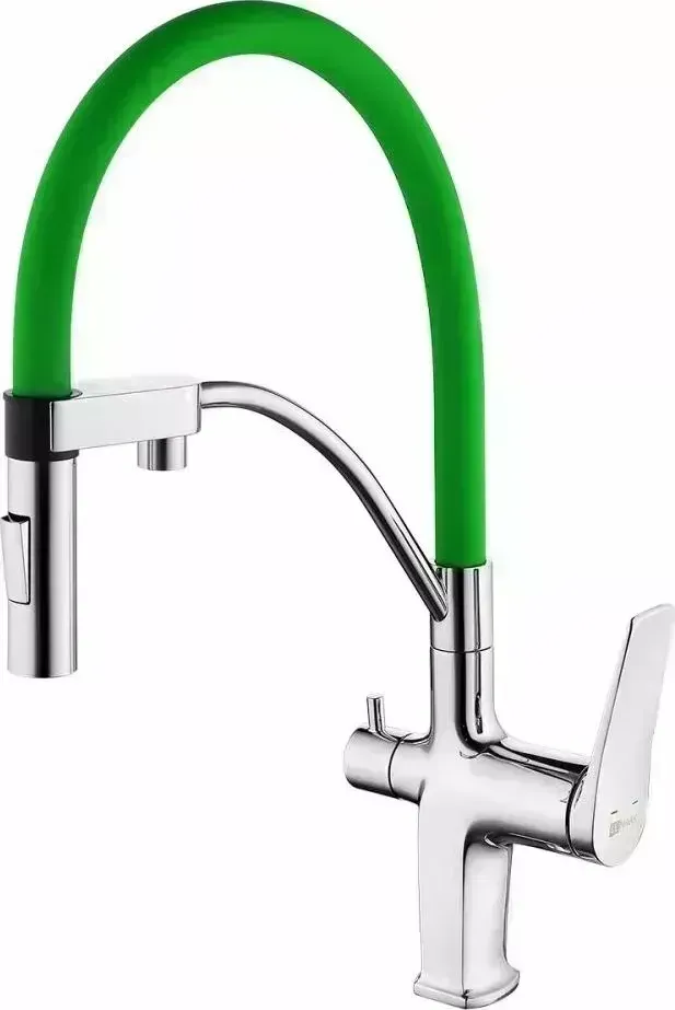Смеситель для кухни LEMARK Comfort LM3074C-Green