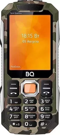 Мобильный телефон BQ Смартфон 2819 Tank Quattro Camouflage
