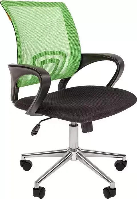 Кресло офисное CHAIRMAN 696 TW св-зеленый хром new