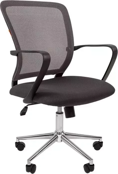 Кресло офисное CHAIRMAN 698 TW-04 серый хром new
