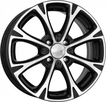 Диск автомобильный RAPID Блюз-оригинал 6x15/4x100 ET40 D60.1 алмаз-черный 6X15/4X100