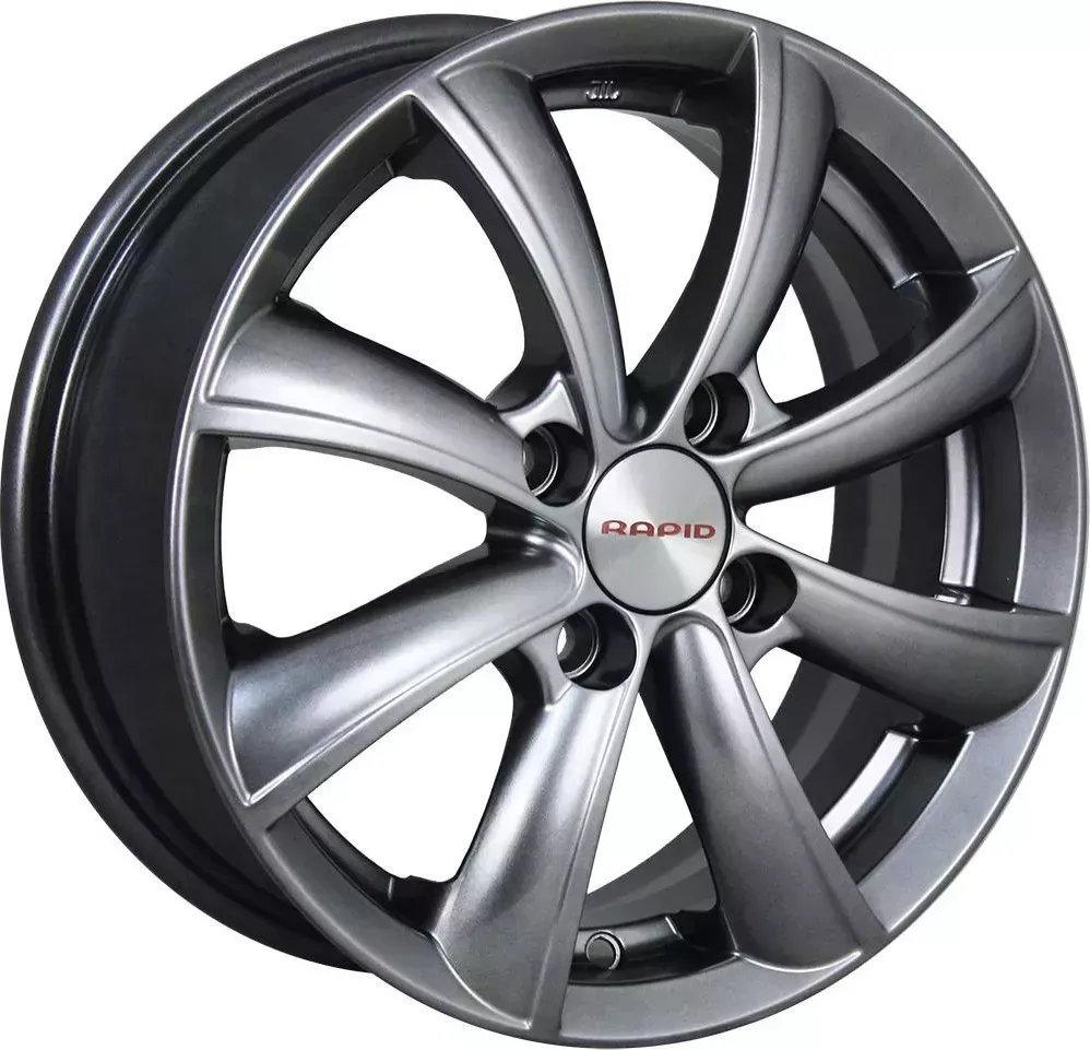Диск автомобильный RAPID Бриз-оригинал 6x15/4x100 ET40 D60.1 дарк-платинум 6X15/4X100