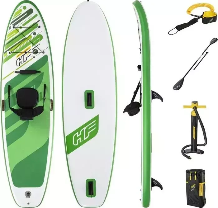 SUP-доска-каяк BESTWAY 65310 BW Freesoul 340х89х15 см, со съем.сиден., насос, весло, лиш, ремнабор, сумка, до 160кг