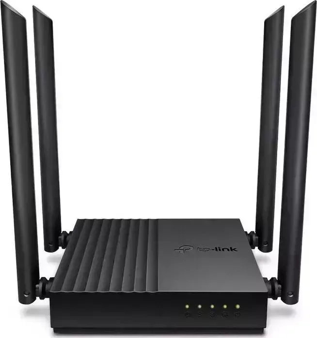 Роутер беспроводной TP-LINK Archer C64 AC1200 10/100/1000BASE-TX черный