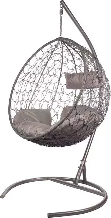 Подвесное кресло BiGarden Kokos gray серая подушка