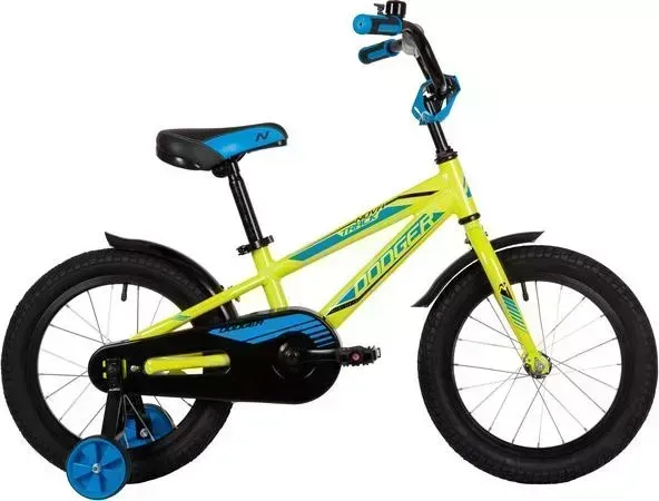 Велосипед NOVATRACK 16" DODGER зелёный