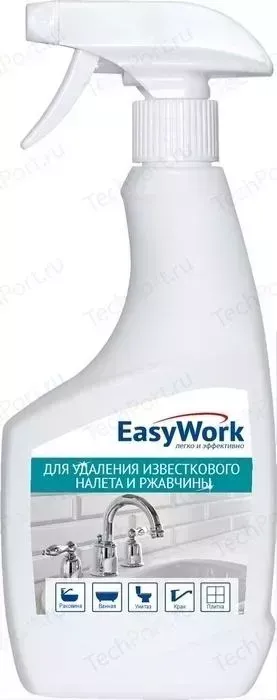 Спрей EASYWORK для удаления известкового налета и ржавчины, профессиональная серия, 500 мл
