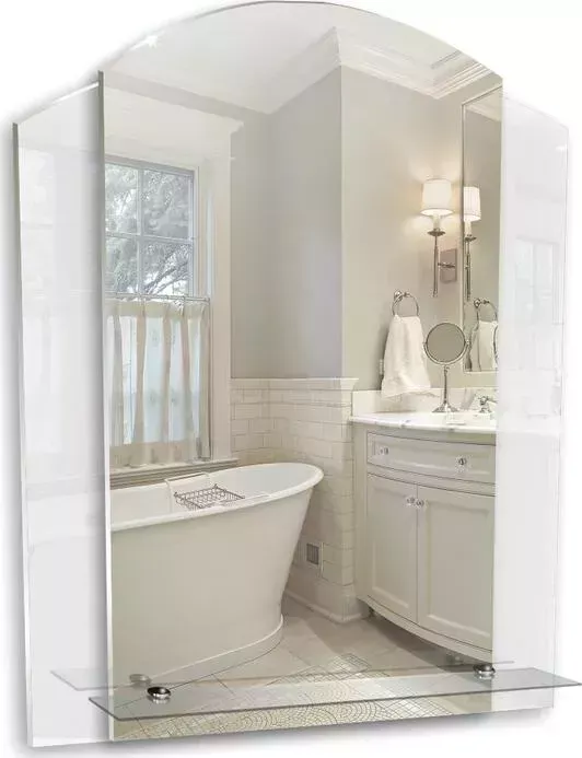 Зеркало Mixline Аметист 55х73 с полкой (548527)