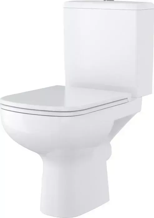 Унитаз компакт CERSANIT Унитаз- Colour Clean On напольный, с сиденьем-микролифт (S-KO-COL011-3/5-COn-DL-w)