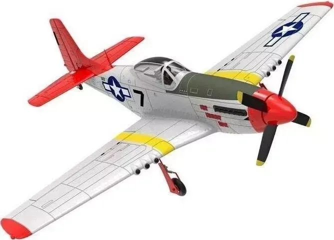 Радиоуправляемый самолет Volantex RC P51D 750мм Brushless 4ch RTF 2.4G - EXA76801RRBL