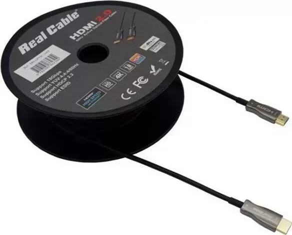 Кабель Real Cable HD-OPTIC/ 30m, HDMI