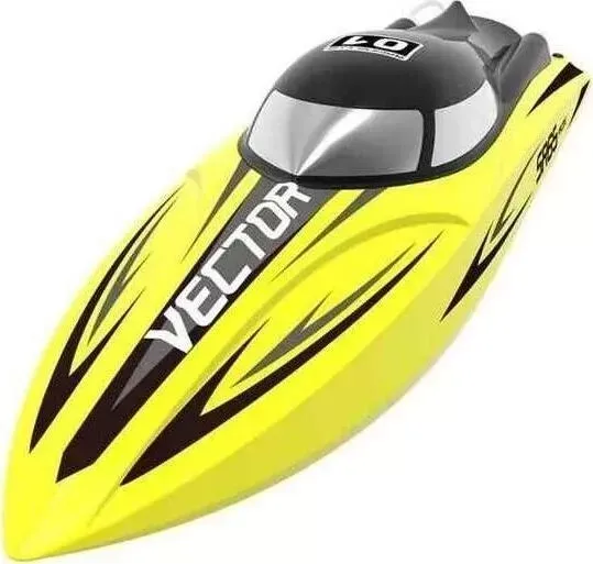 Радиоуправляемый катер Volantex RC Vector SR65 Brushless RTR 2.4G, желтый - EXA79205RY