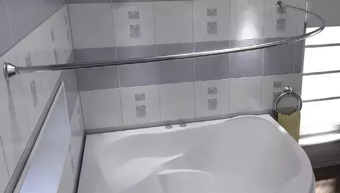 Карниз для ванны BAS Алегра 150х90 дуга (КЗ00005)