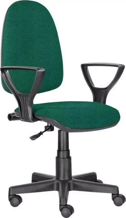 Кресло офисное Brabix Prestige Ergo MG-311 регулируемая эргономичная спинка, ткань зеленое С-34 532421