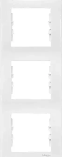 Рамка Schneider Electric 3-постовая вертикальная Sedna SDN5801321