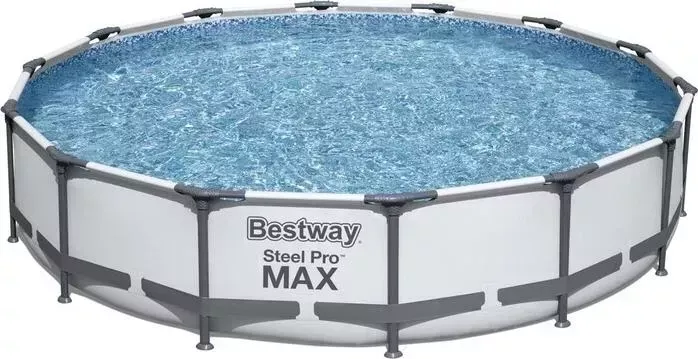 Бассейн каркасный BESTWAY 56595 BW Steel Pro Max 427х84см, 10220л, фил.-насос 2006л/ч