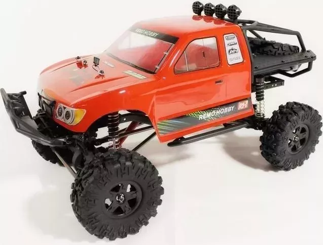 Радиоуправляемый краулер Remo Hobby Trial Rigs Truck (красный) 4WD 2.4G 1/10 RTR