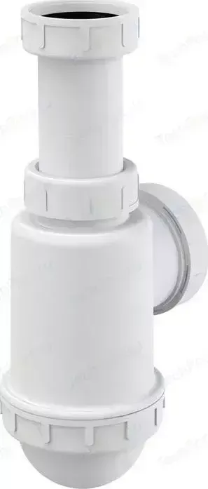 Сифон для кухонной мойки AlcaPlast с накидной гайкой 1 1/2 (A443-DN50/40)