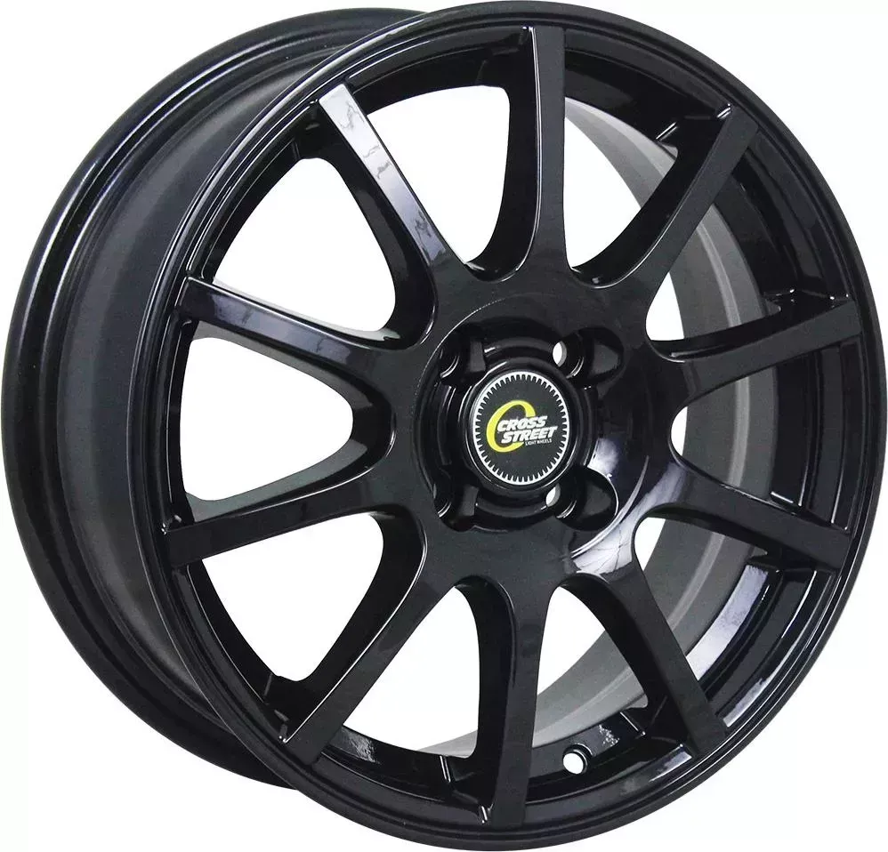 Диск автомобильный CROSS STREET CR-16(A1251) 6x15/5x114.3 ET38 D67.1 Black (A1251) 6X15/5X114.3 BLACK