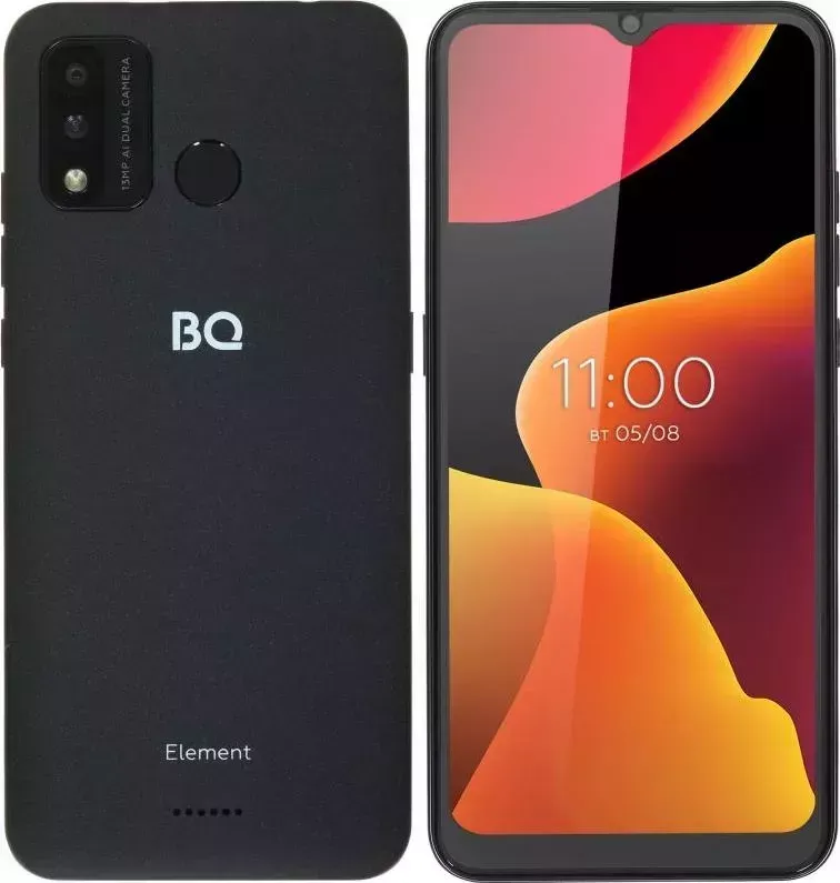 Смартфон BQ 6645L Element черный графит