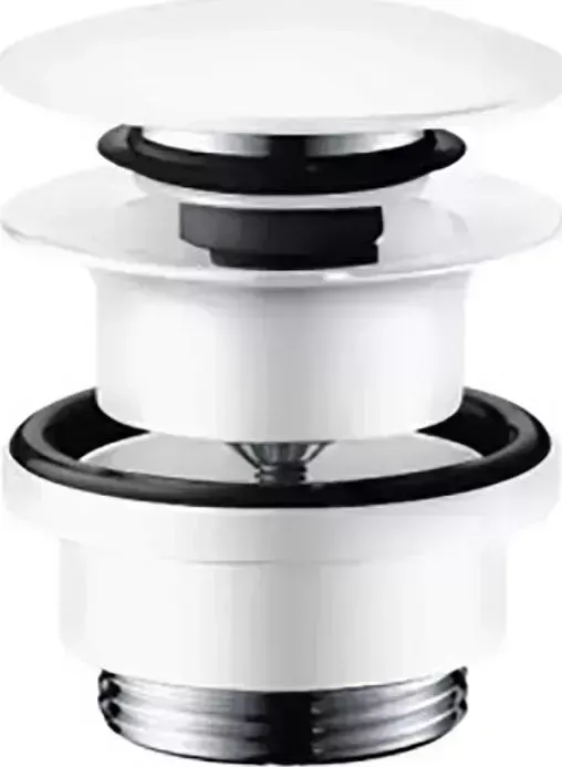 Донный клапан Hansgrohe Push-open белый матовый (50100700)