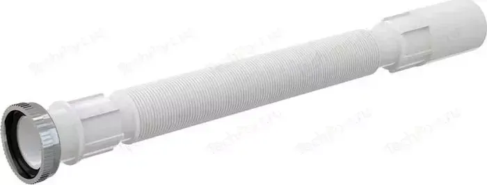 Гофра для сифона AlcaPlast 5/4" х 40 кольцо металл (A740) под раковину х 40