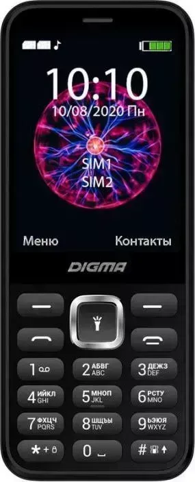 Телефон DIGMA Linx C281 32Mb черный