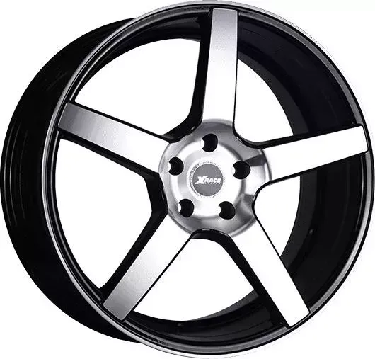 Диск автомобильный X-RACE AF-07 5.5x14/4x100 ET35 D73.1 BKF 5.5X14/4X100