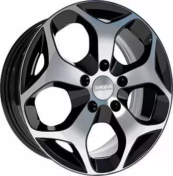 Диск автомобильный СКАД Гамбург 6.5x16/5x114.3 ET40 D67.1 Алмаз 6.5X16/5X114.3