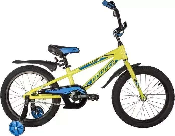 Велосипед NOVATRACK 18" DODGER зелёный