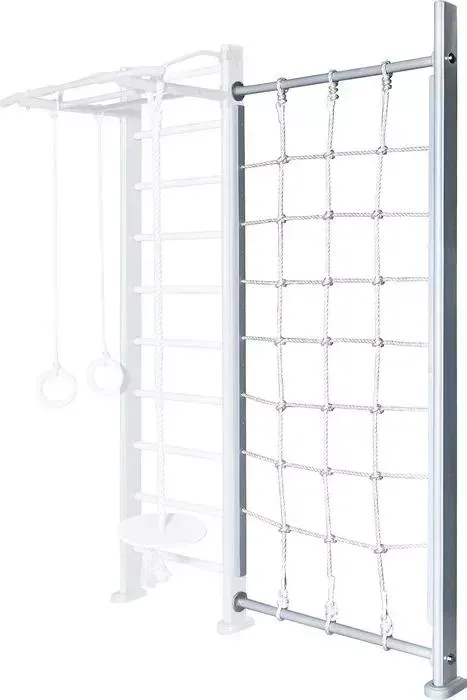 Стойка с сеткой PERFETTO SPORT Verticale in legno con rete grigio PS-133