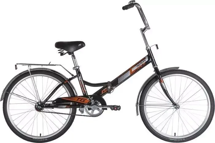Велосипед NOVATRACK 24" TG-24 CLASSIC 1.0 черный