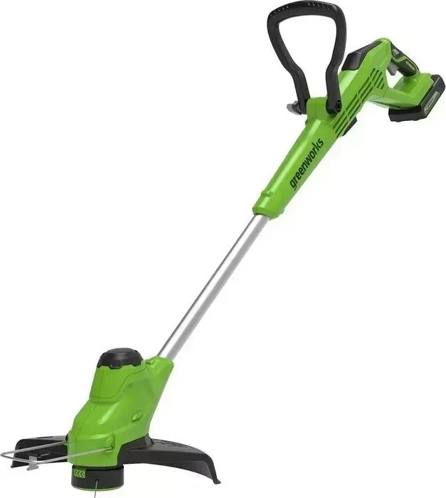 Триммер аккумуляторный GreenWorks G24LT28 с аккумулятором 2А (2107107UA)