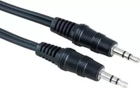 Кабель аудио HAMA H-43330 Jack 3.5 (m)/Jack 3.5 (m) 1.5м. черный (00043330)