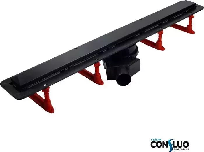 Душевой лоток PESTAN Frameless Line Confluo 750 Black Glass (13701205)